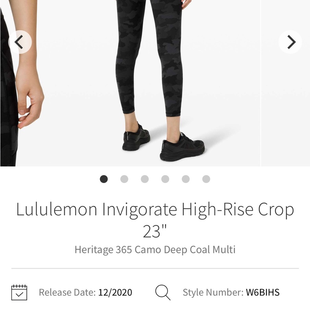 lululemon athletica Black Leggings